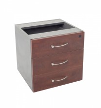VDKP3D Fixed Pedestal Optional Extra  3 Single Drawers. Lockable